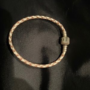 Pandora little girl leather bracelet